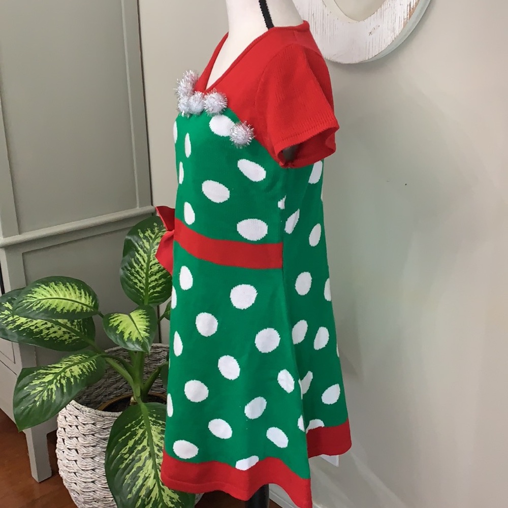 Christmas Sweater dress - Picture 2 of 5